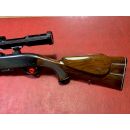 CARABINE OCCASION REMINGTON 7400 SERIE MODELE FOUR CAL 280REM LUNETTE SHMIDT & BENDER 1.25X4X20 LUMINEUX montage pivot EAW