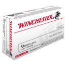 50 Balle Winchester 9mm Luger FMJ 147GR 9.53G