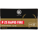 BALLES RWS P 25 RAPID FIRE CAL.22LR 