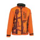 Blouson CHASSE Percussion Softrack Kaki Orange