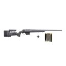 CARABINE BERGARA PREMIER HMR PRO CAL.6.5CREEDSMOOR SS ORGANE DE VISEE CANON 61CM INOX + 1 CHARGEUR 