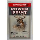 Balles WINCHESTER Super X Power Point 243win 100gr