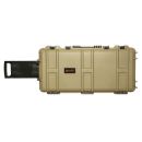 Mallette Nuprol Waterproof 75 x 33 x 13 cm mousse vague Tan