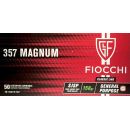 50 cartouches FIOCCHI cal.357mag sjsp 158gr 