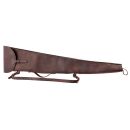 FOURREAU COUNTRY FUSIL EN CUIR DOUBLURE FOURRÉE 122CM