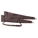 DOUBLE FOURREAU COUNTRY FUSIL EN CUIR 122CM