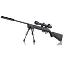 Pack carabine MOSSBERG plinkster 817 cal.17hmr + lunette 3-9X40 + bipied +silencieux