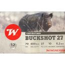 Chevrotines Winchester Buckshot Cal.12/70 38g 27 grains