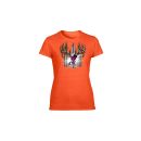 T SHIRT SUPRA FEMME ORANGE