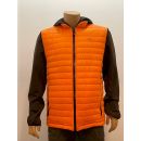 VESTE BLASER REVERSIBLE COUPE-VENT ORANGE-MARRON