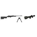 CARABINE de tir HATSAN Cal.22LR SYNTHÉTIQUE+ LUNETTE 3-9x40+BIPIED