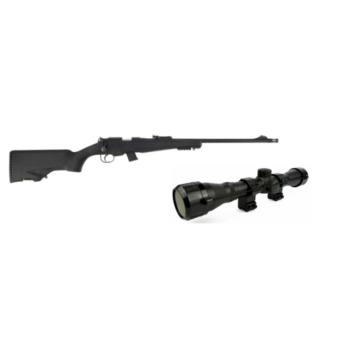 CARABINE de tir HATSAN Cal.22LR SYNTHÉTIQUE+LUNETTE 3-9X40