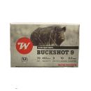 Chevrotines WINCHESTER buckshot cal.12/70 9gr 33.3g par 10