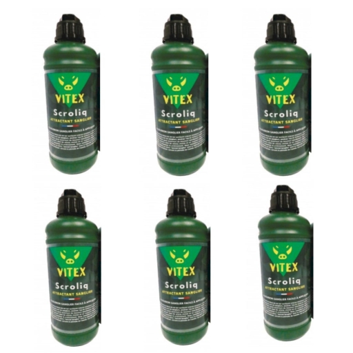 GOUDRON SCROLIQ VITEX ATTRACTANT SANGLIER PAR 6