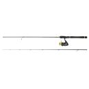 Pack canne à pêche DAIWA Crossfire JB 4X 2,44m 123g + moulinet DAIWA 2500 + tresse