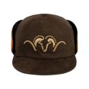 Casquette BLASER Suede Blaze marron foncé/orange insulated