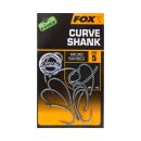 Hameçons FOX edges curve shank taille 4 par 10