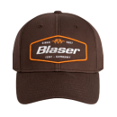 Casquette BLASER badge marron et orange