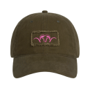 Casquette BLASER argali woven badge verte et rose