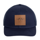 Casquette BLASER leather badge bleu