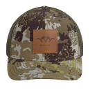 Casquette BLASER leather badge camo huntec 