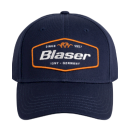 Casquette BLASER badge bleu et orange