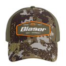 Casquette BLASER badge camo huntec et orange