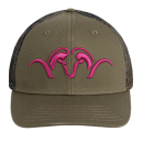 Casquette BLASER mesh vert camo et rose