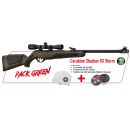 Pack Carabine Gamo Shadow DX Green Storm + lunette 4x32 + cibles + plombs