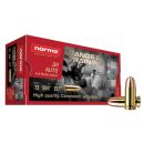 Munitions NORMA cal.7.65 browning 32acp FMJ range & training 73g par 50