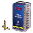 Munitions CCI cal.17hmr varmint v-max 17gr par 50