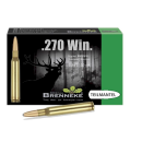 Munitions BRENNEKE cal.270win basic 130gr 8.4g par 20