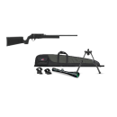 Pack Carabine HAMMERLI ARMS FORCE B1 cal.22lr ALLWEATHER BLACK + fourreau + lunette 3-9x50 + montage + bipied