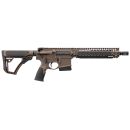 Carabine DANIEL DEFENSE type AR15 MK18 RIS-II cal.5.56 223rem brun canon court de 26cm