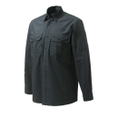Chemise BERETTA mortirolo manche longues noire
