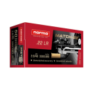 50 Munitions NORMA match-22 cal.22lr 2.6g 40gr 