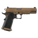 Pistolet TISAS 2011 DS Duty bronze Optic ready Cal.9x19mm 18 coups 