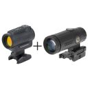 pack Point rouge Holosun ARO et Magnifier HM3X