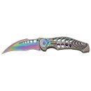 Couteau pliant JKR Lame 95mm Manche Acier