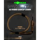 Leadcore KORDA dark matter Leader QC hybrid Clip weed