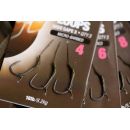 Hameçons montés KORDA loop rigs wide gape x taille 6 18lb