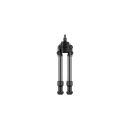 Bipieds HAWKE en fibre de carbone jambe lisse (20-28cm)