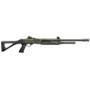 Fusil à pompe Fabarm STF 12 pistol grip mil spec green cal.12/76 canon 61cm