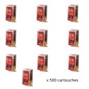 500 munitions HORNADY v-max rimfire varmint express cal.17hmr 17gr