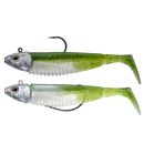Leurre souple GUNKI G'UMP SWM 9.5CM READY CRYSTAL AYU  14G