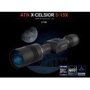 Lunette vision nocturne ATN X-Celsior 5-15x Lunette de chasse jour / nuit (modèle d'exposition)