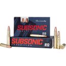 Balles Munitions BOITE DE 20 CARTOUCHES HORNADY 45-70 GVT 410GR SUB-X SUBSONIC 