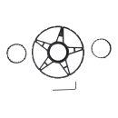 Roue de commande VECTOR OPTICS universal 