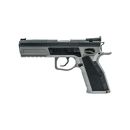 Pistolet PHOENIX Drake Production Acier/Acier SA/DA Bi-Ton Fibre optique rouge 9x19