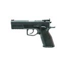 Pistolet PHOENIX Redback Gen 2 Acier/Acier SA/DA Noir Fibre optique rouge 9x19